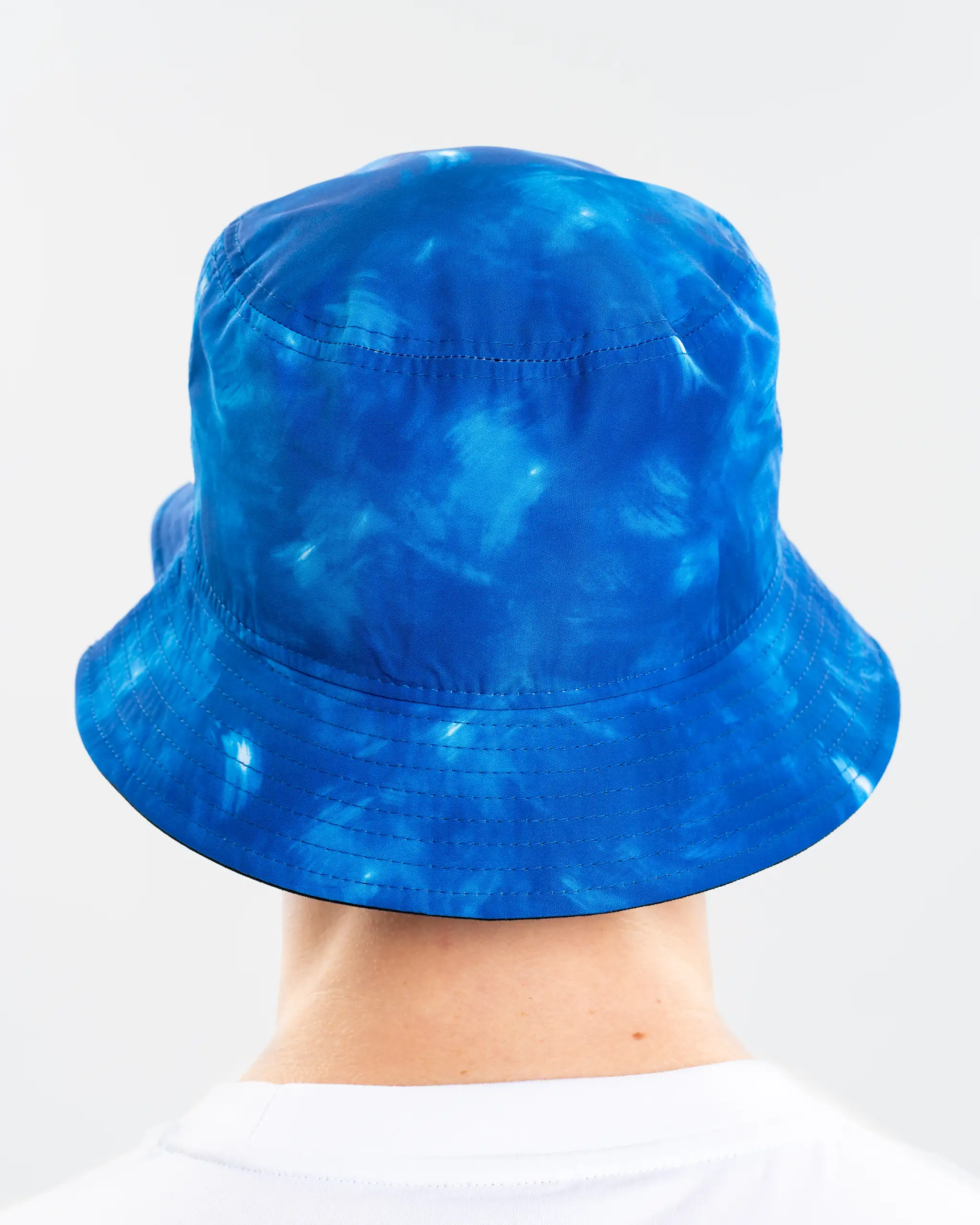 Newcastle United New Era 1993-97 Away Shirt Blue Bucket Hat - Image 4