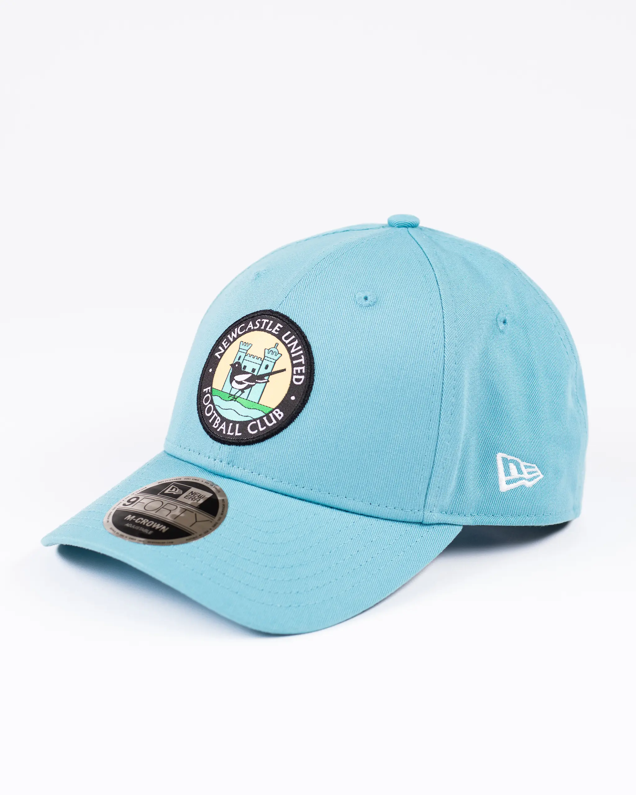 Newcastle United New Era Magpie Retro Crest Blue 9FORTY Cap - Image 4