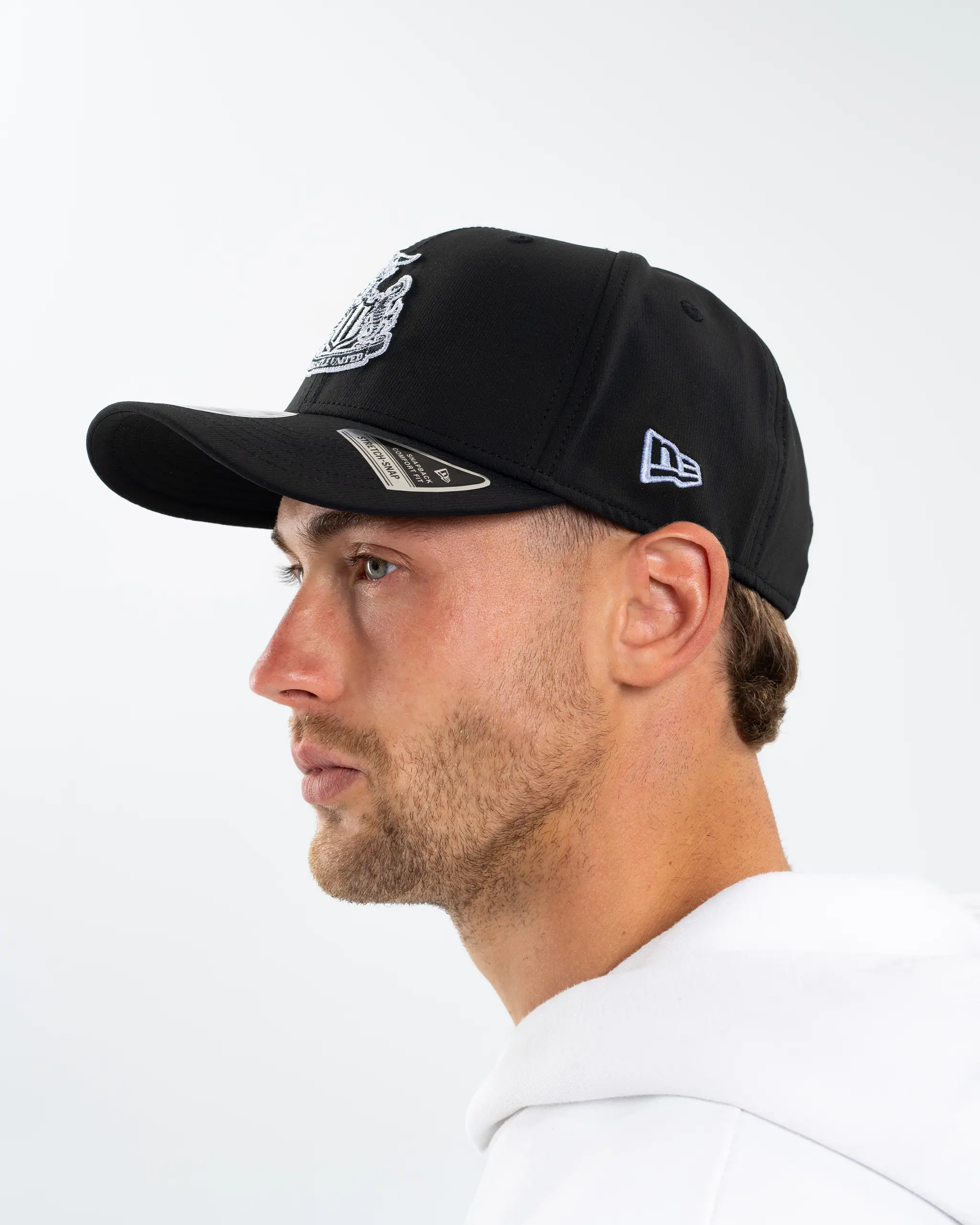 Newcastle United New Era Recycled 9SEVENTY Snap Stretch Cap - Image 3