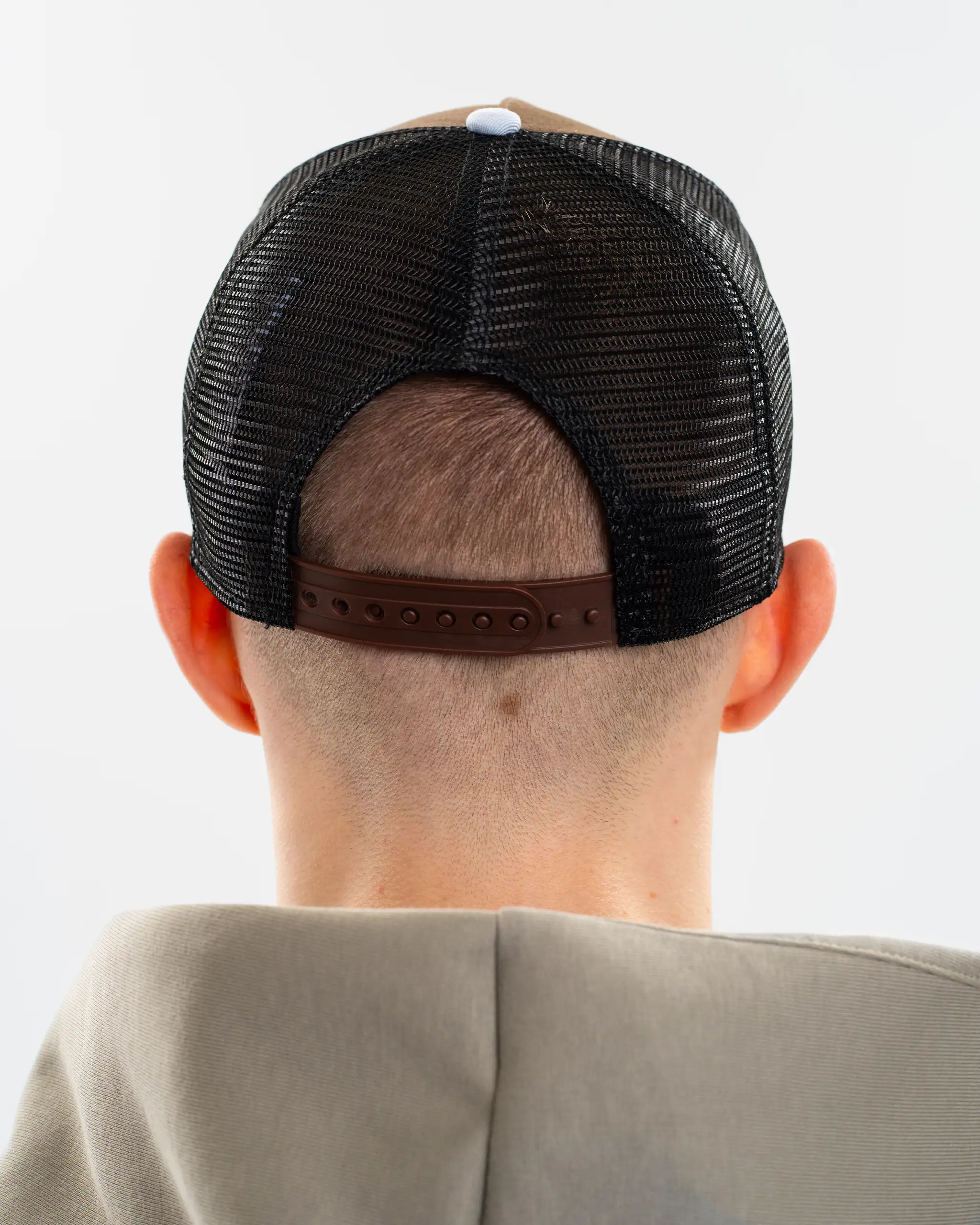 Newcastle United New Era Seasonal Brown EF Trucker Cap - Image 3