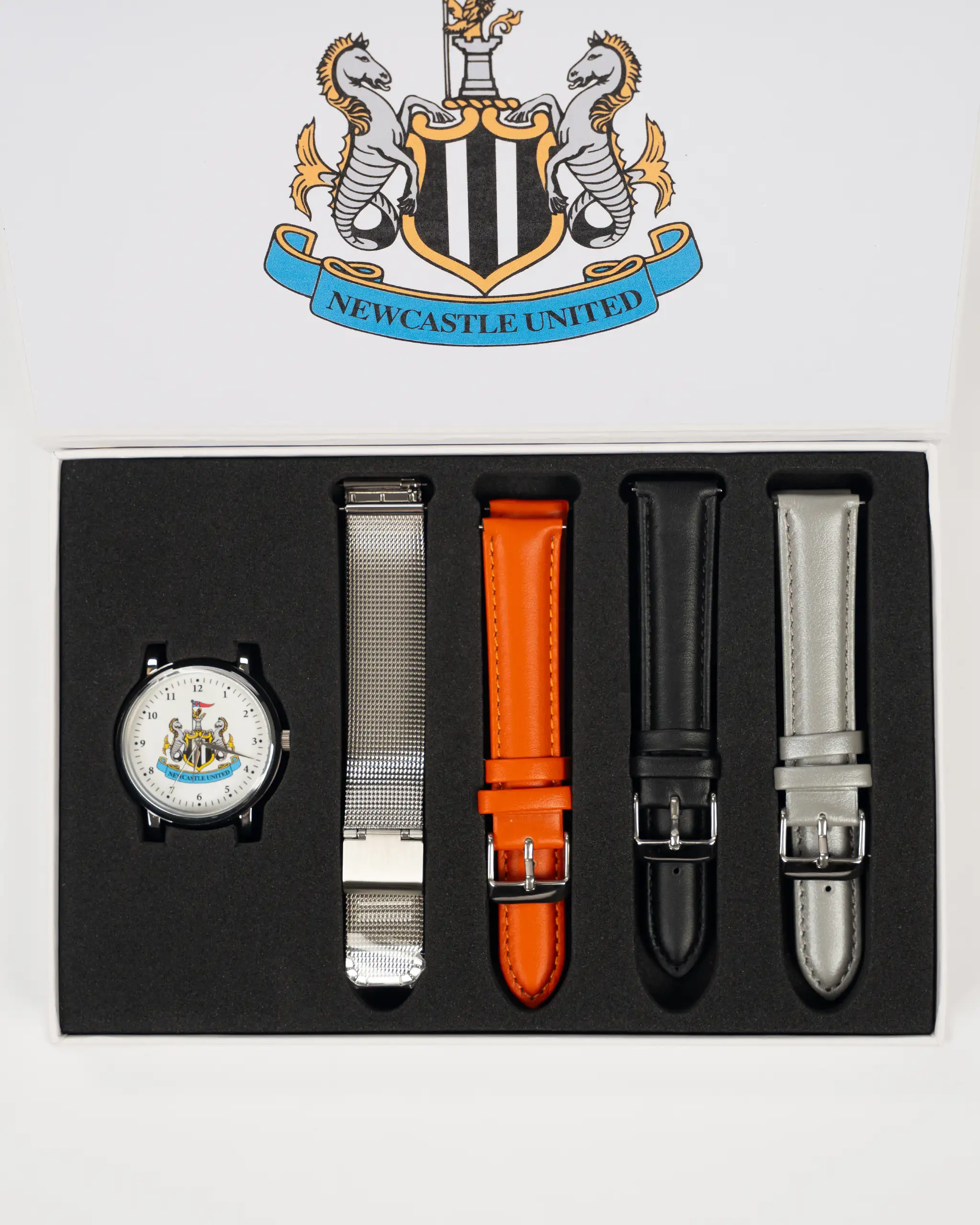 Newcastle United Silver Watch with Interchangable Straps - Image 7