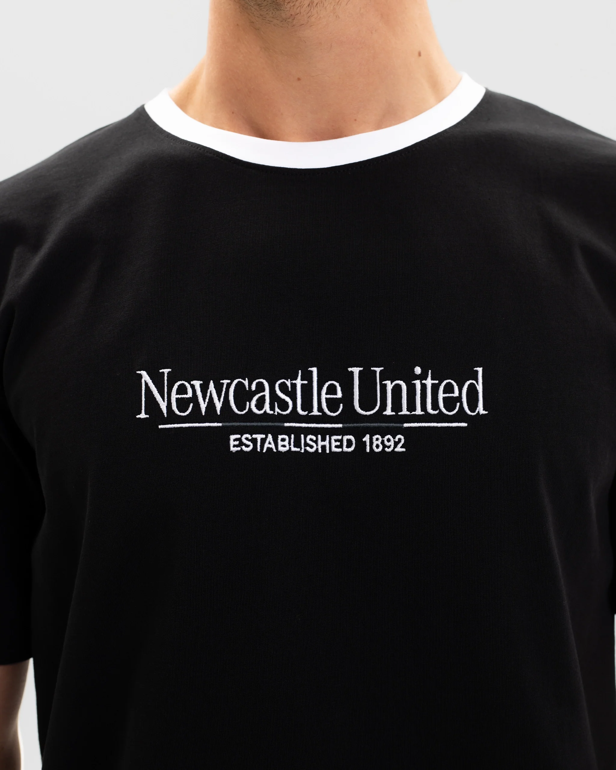 Newcastle United St. James' Park Black Graphic T-Shirt - Image 5