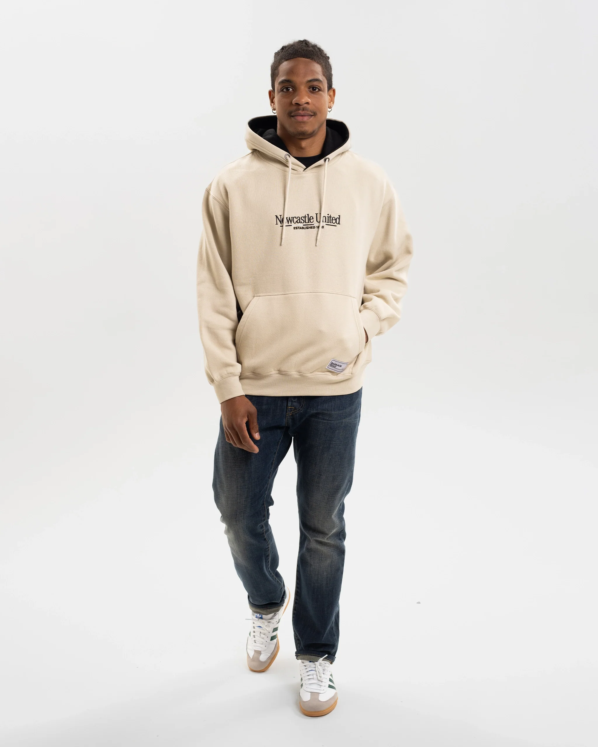 Newcastle United St. James' Park Stone Graphic Hoodie