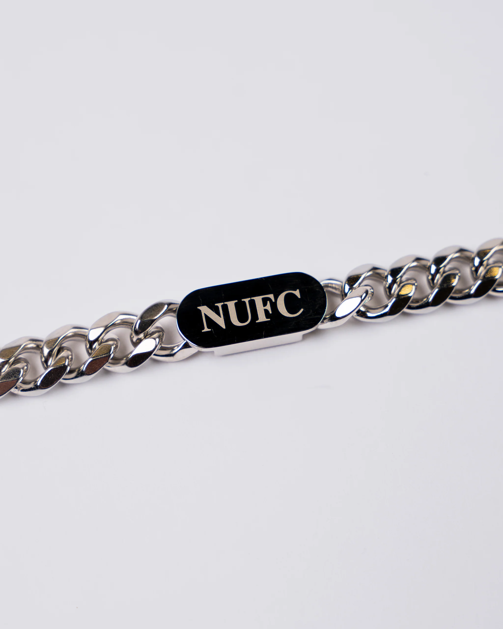 Newcastle United Stainless Steel Chunky NUFC Bracelet - Image 6