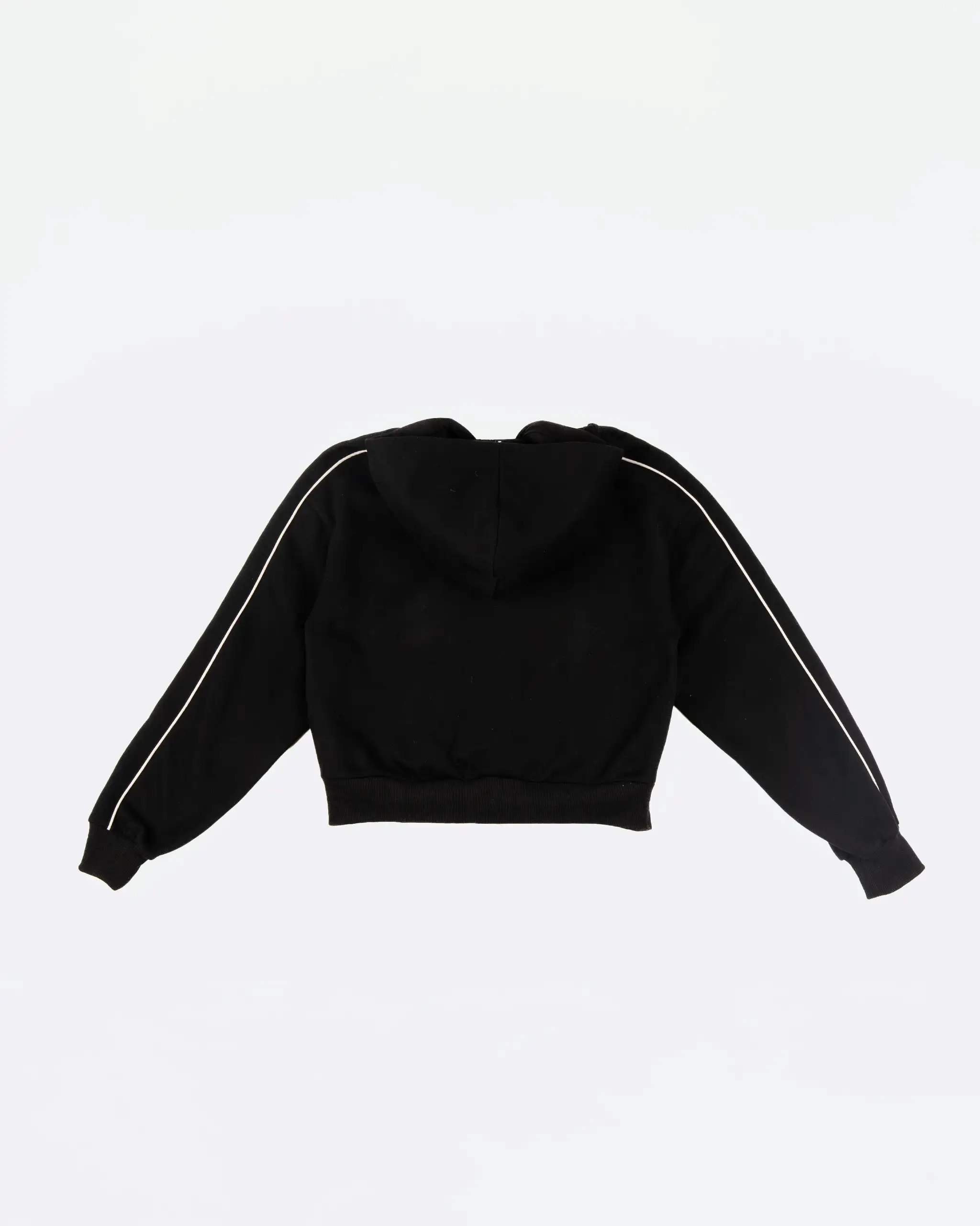Newcastle United Women's St. James' Studio Black Cropped Hoodie - Image 3