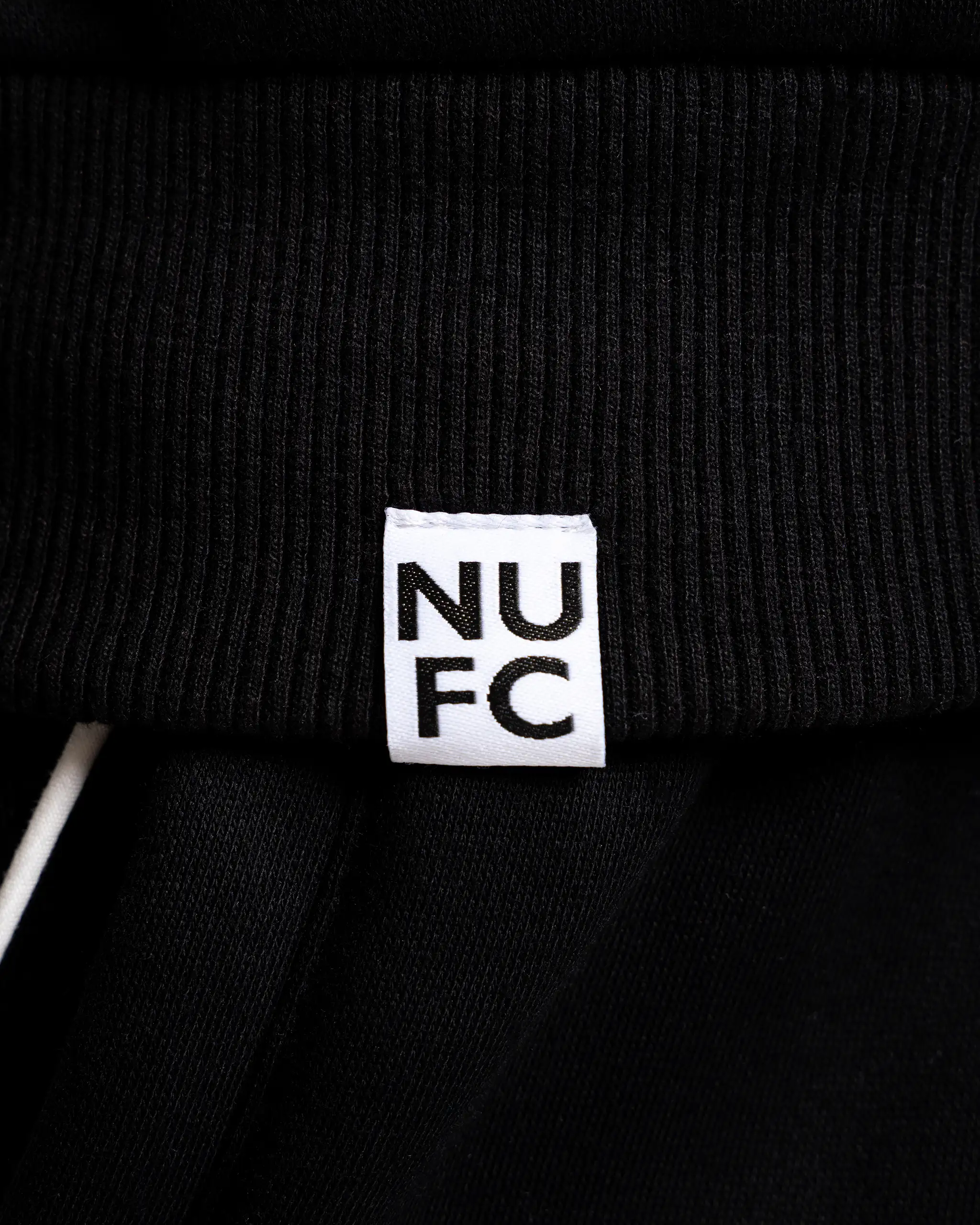 Newcastle United Women's St. James' Studio Black Cropped Hoodie - Image 7